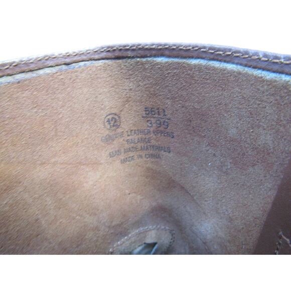 Honcho Mens Size 12 D Brown Leather Roper Cowboy Western Boots main image 11